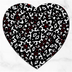 Bold Boho Ethnic Print Jigsaw Puzzle (heart) by dflcprintsclothing