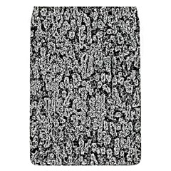 Black And White Abstract Removable Flap Cover (l) by retrotoomoderndesigns