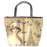 Vintage Design - Paris Bucket Bag Front