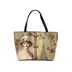 Vintage Design - Paris Classic Shoulder Handbag by WensdaiAmbrose