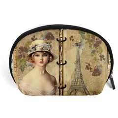 Vintage Design - Paris Accessory Pouch (large) by WensdaiAmbrose