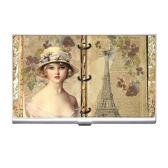 Vintage Design - Paris Business Card Holder by WensdaiAmbrose