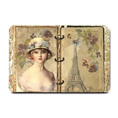 Vintage Design - Paris Small Doormat  by WensdaiAmbrose