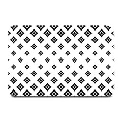 Black And White Tribal Plate Mats by retrotoomoderndesigns