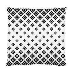 Black And White Tribal Standard Cushion Case (two Sides) by retrotoomoderndesigns