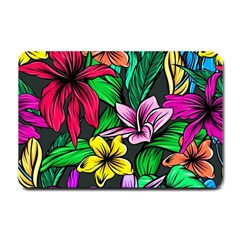 Neon Hibiscus Small Doormat 