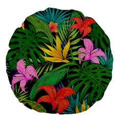 Tropical Adventure Large 18  Premium Round Cushions