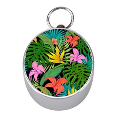 Tropical Adventure Mini Silver Compasses