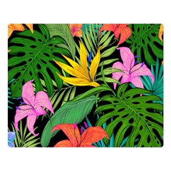 Tropical Adventure Double Sided Flano Blanket (large) 