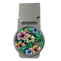 Hibiscus Dream Money Clips (round) 