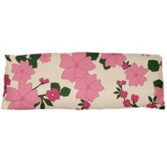 Floral Vintage Flowers Wallpaper Body Pillow Case Dakimakura (two Sides) by Mariart