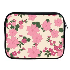 Floral Vintage Flowers Wallpaper Apple Ipad 2/3/4 Zipper Cases by Mariart