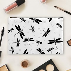 Dragonflies pattern Cosmetic Bag (Large)