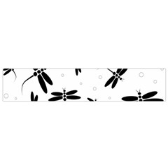 Dragonflies pattern Small Flano Scarf