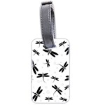 Dragonflies pattern Luggage Tags (Two Sides) Front