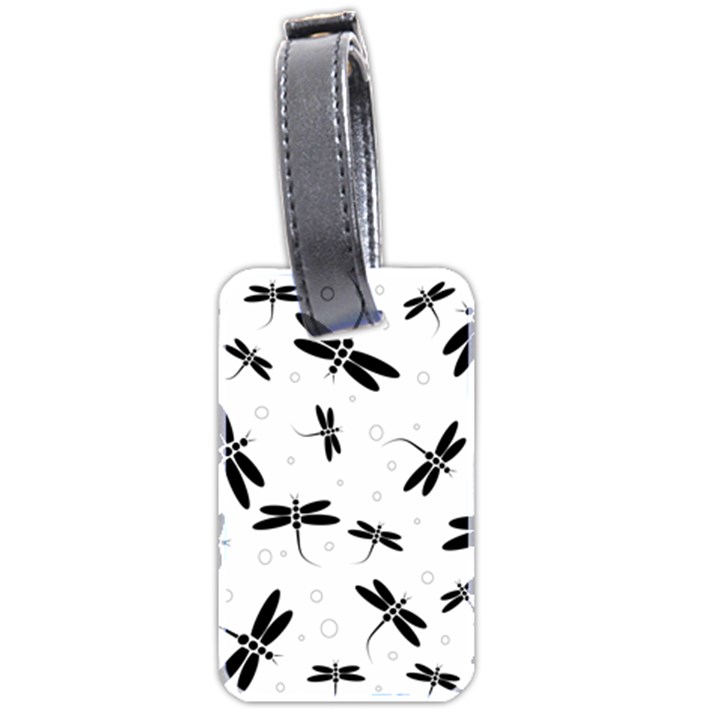 Dragonflies pattern Luggage Tags (Two Sides)