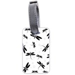 Dragonflies pattern Luggage Tags (Two Sides) Back