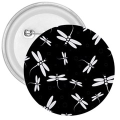 Dragonflies pattern 3  Buttons