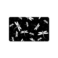 Dragonflies pattern Magnet (Name Card)