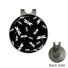 Dragonflies pattern Hat Clips with Golf Markers