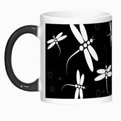 Dragonflies Pattern Morph Mugs by Valentinaart