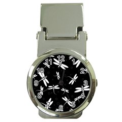 Dragonflies pattern Money Clip Watches