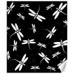 Dragonflies pattern Canvas 8  x 10  8.15 x9.66  Canvas - 1