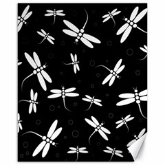 Dragonflies pattern Canvas 16  x 20 