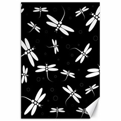 Dragonflies pattern Canvas 20  x 30 