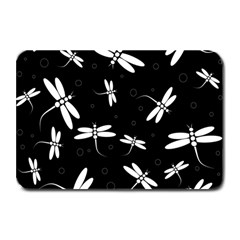 Dragonflies Pattern Plate Mats by Valentinaart