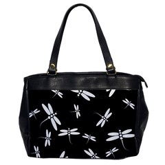 Dragonflies pattern Oversize Office Handbag