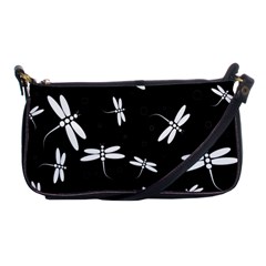 Dragonflies pattern Shoulder Clutch Bag