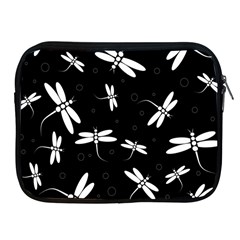 Dragonflies Pattern Apple Ipad 2/3/4 Zipper Cases by Valentinaart