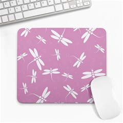 Dragonflies Pattern Large Mousepads by Valentinaart