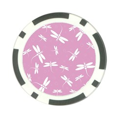 Dragonflies Pattern Poker Chip Card Guard (10 Pack) by Valentinaart