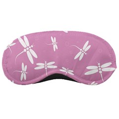 Dragonflies Pattern Sleeping Masks by Valentinaart