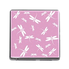 Dragonflies Pattern Memory Card Reader (square 5 Slot) by Valentinaart