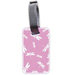 Dragonflies pattern Luggage Tags (Two Sides) Back