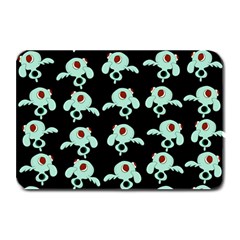 Squidward In Repose Pattern Plate Mats by Valentinaart