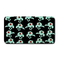 Squidward In Repose Pattern Medium Bar Mats by Valentinaart