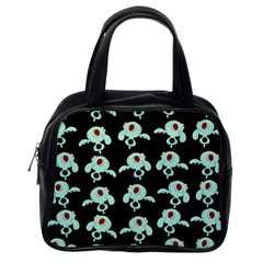 Squidward In Repose Pattern Classic Handbag (one Side) by Valentinaart