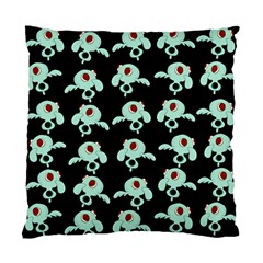 Squidward In Repose Pattern Standard Cushion Case (two Sides) by Valentinaart