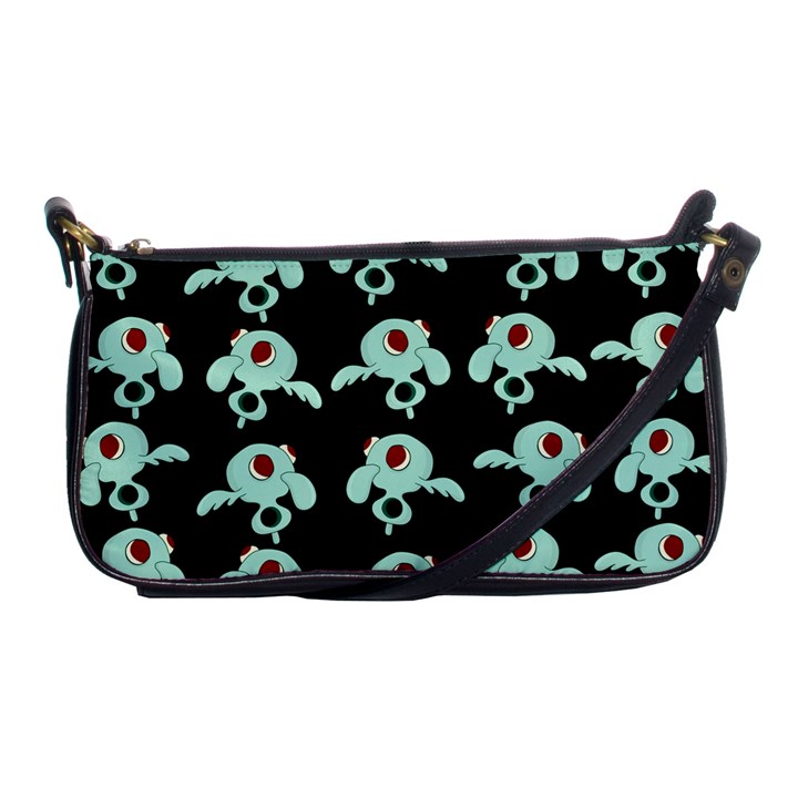 Squidward In Repose pattern Shoulder Clutch Bag