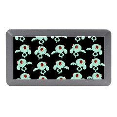 Squidward In Repose Pattern Memory Card Reader (mini) by Valentinaart