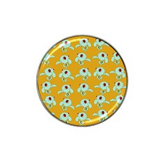 Squidward In Repose Pattern Hat Clip Ball Marker (4 Pack) by Valentinaart