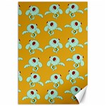 Squidward In Repose pattern Canvas 20  x 30  19.62 x28.9  Canvas - 1