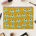 Squidward In Repose pattern Cosmetic Bag (XL) Back