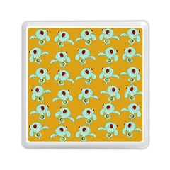 Squidward In Repose Pattern Memory Card Reader (square) by Valentinaart