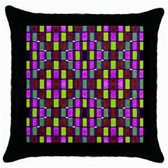 Shima Shima 2 Throw Pillow Case (Black)