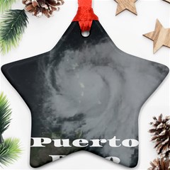 Survivor Of Hurricane Maria Puerto Rico Star Ornament (two Sides) by StarvingArtisan